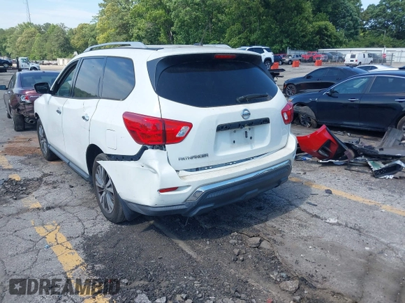 2018 Nissan Pathfinder SL with VIN 5N1DR2MN2JC631773, listed as a IAAI auction lot 42301611 with 145,100 mi miles and . Bid and sale history available at DreamBid. Image 3.