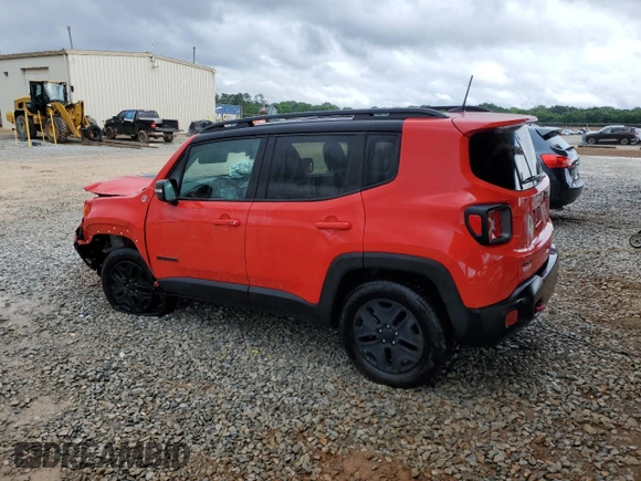 2018 Jeep Renegade Trailhawk with VIN ZACCJBCBXJPG96008, listed as a Copart auction lot 56657785 with 46,560 mi miles and Salvage title. Bid and sale history available at DreamBid. Image 2.