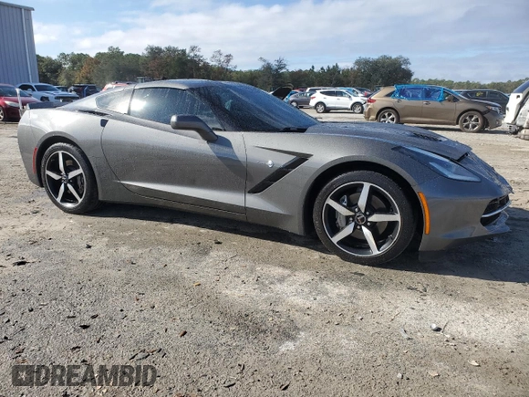 2015 Chevrolet Corvette 3LT with VIN 1G1YF2D77F5123920, listed as a Copart auction lot 85005644 with 63,261 mi miles and Salvage Title. Bid and sale history available at carsss.com. Image 4.
