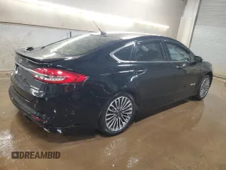 2018 Ford Fusion Hybrid Titanium with VIN 3FA6P0RU3JR153944, listed as a Copart auction lot 50405545 with 170,931 mi miles and Salvage Title. Bid and sale history available at carsss.com. Image 3.