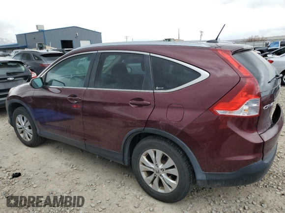 2012 Honda CR-V EX-L with VIN 5J6RM4H79CL008177, listed as a Copart auction lot 51071735 with 145,099 mi miles and Salvage Title. Bid and sale history available at carsss.com. Image 2.