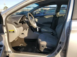 2013 Hyundai Accent GLS with VIN KMHCT4AE6DU523202, listed as a Copart auction lot 52568315 with 126,806 mi miles and Salvage Title. Bid and sale history available at carsss.com. Image 7.
