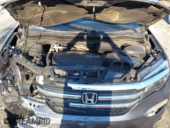 2016 Honda Pilot EX-L z VIN 5FNYF5H54GB041614, wystawiony jako IAAI lot #41505898 z przebiegiem Nie podano mil oraz . Historia ofert i sprzedaży dostępna na DreamBid. Obrazek 10.