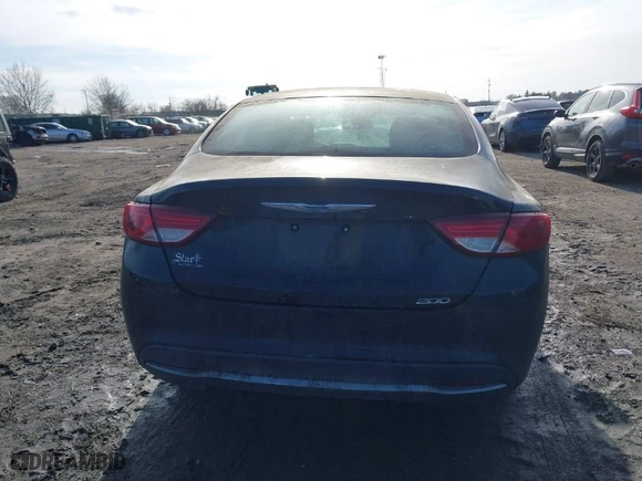 2015 Chrysler 200 Limited with VIN 1C3CCCABXFN642523, listed as a IAAI auction lot 41508828 with 1 mi miles. Bid and sale history available at carsss.com. Image 15.