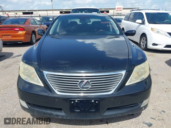 2008 Lexus LS 460 with VIN JTHBL46F385077736, listed as a IAAI auction lot 42531528 with 107,574 mi miles and . Bid and sale history available at DreamBid. Image 6.
