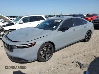 2023 Honda Accord Sport z VIN 1HGCY2F56PA000451, wystawiony jako Copart lot #51900885 z przebiegiem 28 870 mil mil oraz Szkoda całkowita • Salvage title. Historia ofert i sprzedaży dostępna na DreamBid. Obrazek 1.