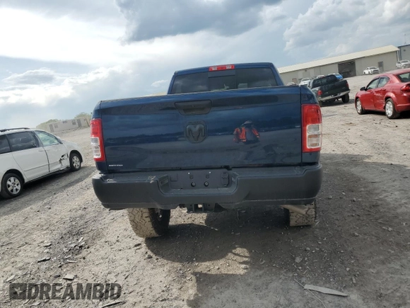2024 Ram 2500 Tradesman with VIN 3C6TR5CJ9RG330188, listed as a Copart auction lot 53607045 with 7,721 mi miles and Salvage title. Bid and sale history available at DreamBid. Image 6.