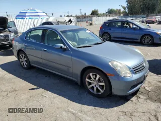 2006 Infiniti G35 with VIN JNKCV51E16M505714, listed as a Copart auction lot 70268654 with 75,549 mi miles and Salvage Title. Bid and sale history available at DreamBid. Image 4.