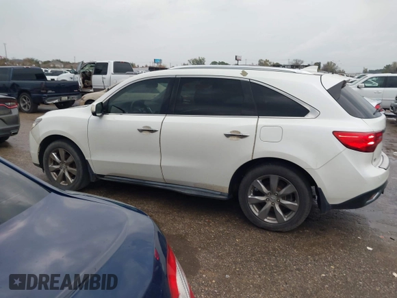 2016 Acura MDX w/Advance with VIN 5FRYD4H94GB019419, listed as a IAAI auction lot 41183232 with 261,619 mi miles. Bid and sale history available at carsss.com. Image 14.