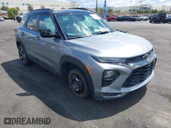 2023 Chevrolet TrailBlazer RS with VIN KL79MTSL4PB138320, listed as a IAAI auction lot 41920580 with 21,058 mi miles and . Bid and sale history available at DreamBid. Image 1.