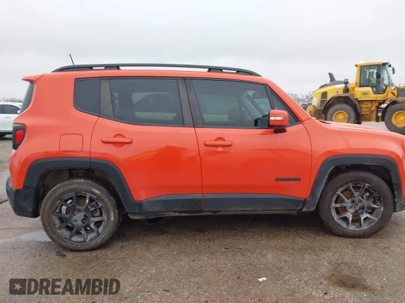 2020 Jeep Renegade Altitude with VIN ZACNJABB3LPM05319, listed as a IAAI auction lot 41491809 with 95,043 mi miles and . Bid and sale history available at DreamBid. Image 13.