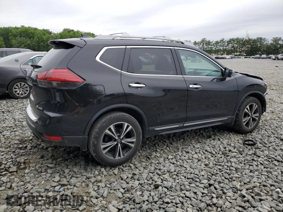2017 Nissan Rogue SL with VIN 5N1AT2MV2HC857035, listed as a Copart auction lot 62498895 with 88,385 mi miles and Salvage title. Bid and sale history available at DreamBid. Image 3.