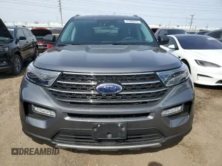 2022 Ford Explorer XLT with VIN 1FMSK8DH1NGB72503, listed as a Copart auction lot 51322615 with 24,650 mi miles and Salvage Title. Bid and sale history available at DreamBid. Image 5.