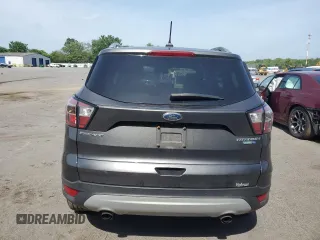 2018 Ford Escape Titanium with VIN 1FMCU9J91JUA47420, listed as a Copart auction lot 61846795 with 77,246 mi miles and Salvage title. Bid and sale history available at DreamBid. Image 6.