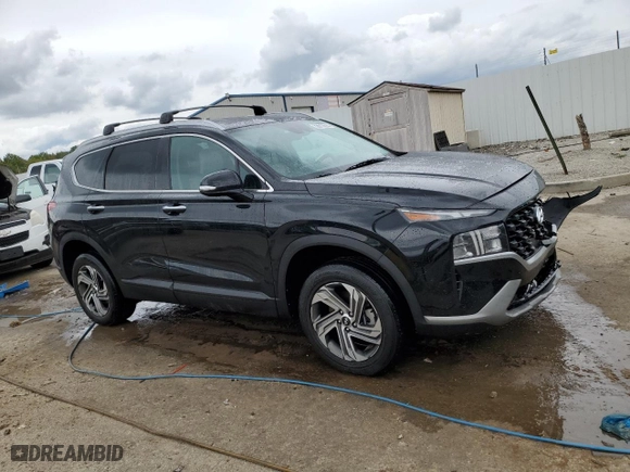 2023 Hyundai Santa Fe SEL with VIN 5NMS2DAJ7PH521891, listed as a Copart auction lot 72917014 with 25,772 mi miles and Salvage Title. Bid and sale history available at carsss.com. Image 4.