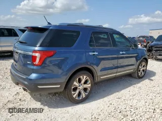 2018 Ford Explorer Platinum с VIN 1FM5K8HT3JGB17363, выставлен на аукционе Copart как лот 61591685 с пробегом 85 355 миль миль и Списание • Salvage title. История ставок и продаж доступна на DreamBid. Изображение 3.