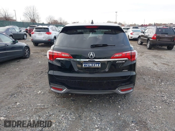 2018 Acura RDX w/Technology Pkg with VIN 5J8TB4H56JL016526, listed as a IAAI auction lot 40840283 with 77,665 mi miles. Bid and sale history available at carsss.com. Image 16.