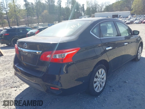 2016 Nissan Sentra S with VIN 3N1AB7AP4GY279460, listed as a IAAI auction lot 41874373 with 74,254 mi miles and . Bid and sale history available at DreamBid. Image 4.