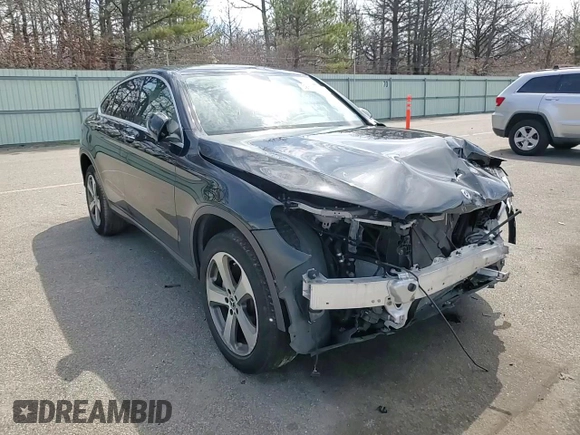2019 Mercedes-Benz GLC 300 with VIN WDC0J4KB2KF578081, listed as a Copart auction lot 52867475 with 47,297 mi miles and Salvage Title. Bid and sale history available at DreamBid. Image 12.