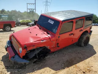 2018 Jeep Wrangler Unlimited Sahara z VIN 1C4BJWEGXJL913539, wystawiony jako Copart lot #54881915 z przebiegiem 108 119 mil mil oraz Szkoda całkowita • Salvage title. Historia ofert i sprzedaży dostępna na DreamBid. Obrazek 1.