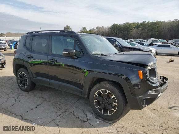 2023 Jeep Renegade Upland with VIN ZACNJDB12PPP61498, listed as a Copart auction lot 46949555 with 32,390 mi miles and Salvage Title. Bid and sale history available at carsss.com. Image 4.