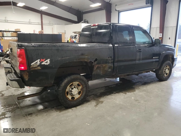 2007 Chevrolet Silverado 2500HD Classic Work Truck with VIN 1GCHK29U37E185026, listed as a Copart auction lot 80629004 with 173,192 mi miles and Salvage Title. Bid and sale history available at carsss.com. Image 3.