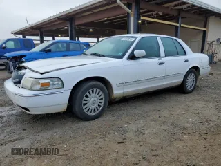 2008 Mercury Grand Marquis LS with VIN 2MEFM75VX8X606901, listed as a Copart auction lot 43228645 with 164,380 mi miles and Non Repairable. Bid and sale history available at DreamBid. Image 1.