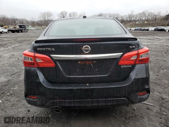 2018 Nissan Sentra SR with VIN 3N1AB7AP3JY273270, listed as a Copart auction lot 51781785 with 100,868 mi miles and Salvage Title. Bid and sale history available at DreamBid. Image 6.