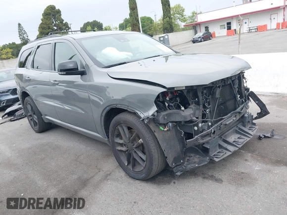 2023 Dodge Durango GT Plus with VIN 1C4RDHDG8PC551884, listed as a IAAI auction lot 42033893 with 43,370 mi miles and . Bid and sale history available at DreamBid. Image 1.
