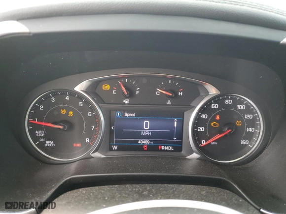2020 Chevrolet Blazer LT with VIN 3GNKBCR43LS697825, listed as a Copart auction lot 57707434 with 43,489 mi miles and Salvage Title. Bid and sale history available at carsss.com. Image 9.