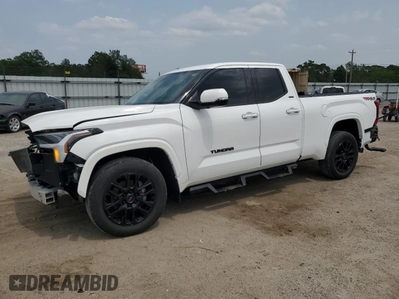 2022 Toyota Tundra SR5 with VIN 5TFLA5DA5NX031981, listed as a Copart auction lot 58728245 with 49,022 mi miles and Salvage title. Bid and sale history available at DreamBid. Image 1.