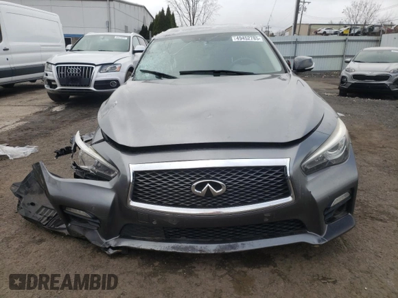 2016 Infiniti Q50 Red Sport 400 с VIN JN1FV7AR7GM450381, выставлен на аукционе Copart как лот 49452785 с пробегом 81 697 миль миль и Списание • Salvage title. История ставок и продаж доступна на DreamBid. Изображение 5.