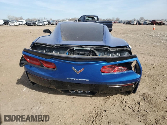 2015 Chevrolet Corvette Z51 2LT с VIN 1G1YJ2D71F5103872, выставлен на аукционе Copart как лот 53157935 с пробегом 19 177 миль миль и Списание • Salvage title. История ставок и продаж доступна на DreamBid. Изображение 6.