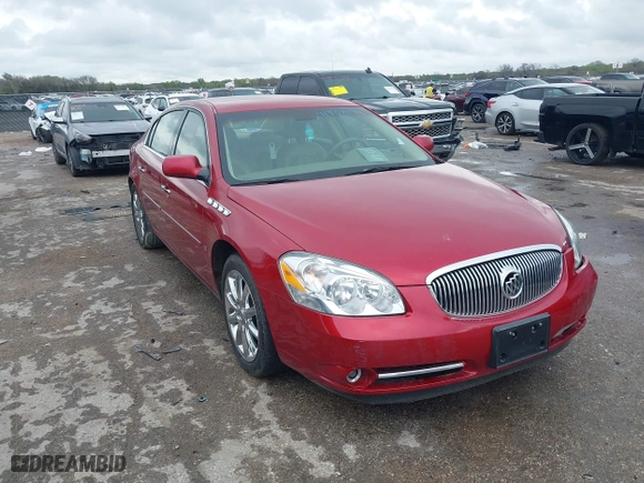 2006 Buick Lucerne CXS with VIN 1G4HE57YX6U162017, listed as a IAAI auction lot 41907074 with 106,909 mi miles. Bid and sale history available at carsss.com. Image 1.