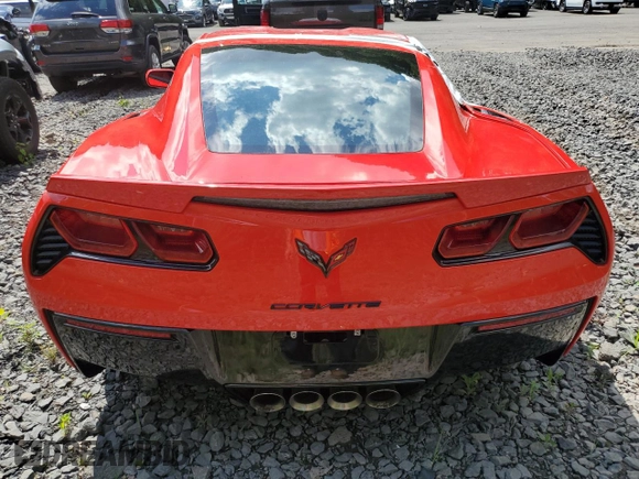2019 Chevrolet Corvette 1LT с VIN 1G1YB2D74K5109933, выставлен на аукционе Copart как лот 64104535 с пробегом 21 625 миль миль и Списание • Salvage title. История ставок и продаж доступна на DreamBid. Изображение 6.