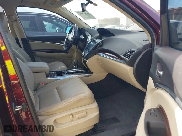 2014 Acura MDX with VIN 5FRYD3H24EB004509, listed as a IAAI auction lot 41527997 with 113,117 mi miles. Bid and sale history available at carsss.com. Image 5.