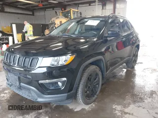 2018 Jeep Compass Latitude with VIN 3C4NJCBB7JT327485, listed as a IAAI auction lot 41808768 with 75,383 mi miles and . Bid and sale history available at DreamBid. Image 2.