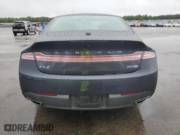 2014 Lincoln MKZ with VIN 3LN6L2J95ER814027, listed as a Copart auction lot 59532925 with 125,451 mi miles and Salvage title. Bid and sale history available at DreamBid. Image 6.