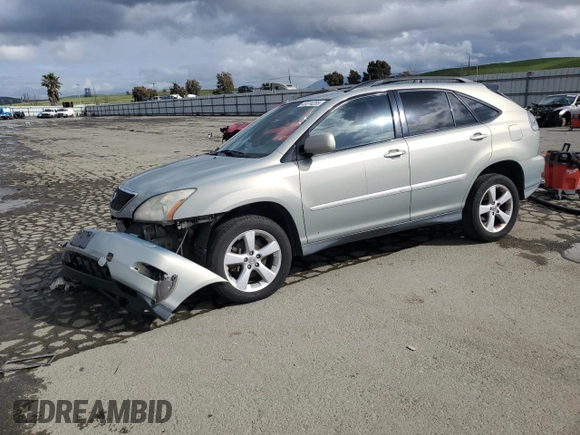 2005 Lexus RX 330 with VIN 2T2HA31UX5C081987, listed as a Copart auction lot 49374255 with 117,150 mi miles and Salvage Title. Bid and sale history available at carsss.com. Image 1.