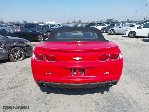 2012 Chevrolet Camaro 2LT with VIN 2G1FC3D30C9113246, listed as a IAAI auction lot 41544096 with 208,583 mi miles. Bid and sale history available at carsss.com. Image 16.
