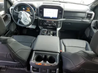 2023 Ford F-150 XL with VIN 1FTFW1E83PFC67461, listed as a Copart auction lot 81063714 with 10,498 mi miles and Salvage Title. Bid and sale history available at carsss.com. Image 8.