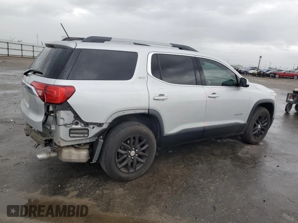 2018 GMC Acadia SLT with VIN 1GKKNMLS6JZ222199, listed as a Copart auction lot 45323165 with 76,633 mi miles and Salvage Title. Bid and sale history available at carsss.com. Image 3.