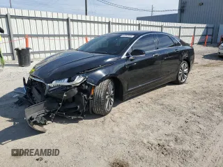 2017 Lincoln MKZ Reserve with VIN 3LN6L5FC8HR611319, listed as a Copart auction lot 47242005 with 74,642 mi miles and Salvage title. Bid and sale history available at DreamBid. Image 1.
