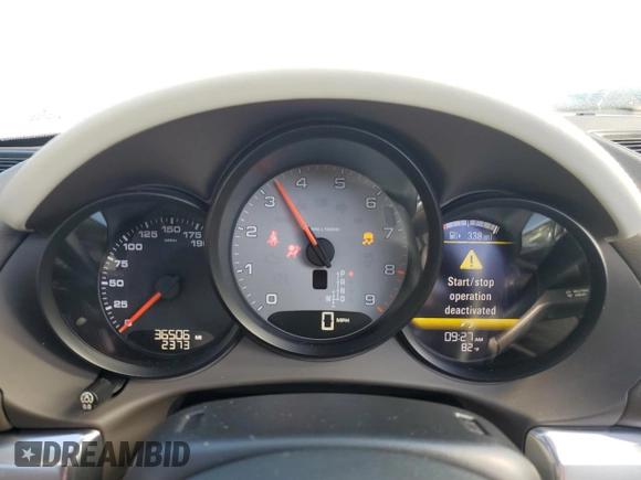 2013 Porsche Boxster S with VIN WP0CB2A89DS133597, listed as a Copart auction lot 73774084 with 36,506 mi miles and Salvage Title. Bid and sale history available at carsss.com. Image 9.