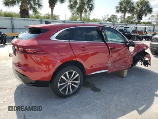2022 Jaguar F-Pace S with VIN SADCJ2EXXNA698439, listed as a Copart auction lot 46642465 with 21,941 mi miles and Non repairable. Bid and sale history available at DreamBid. Image 3.