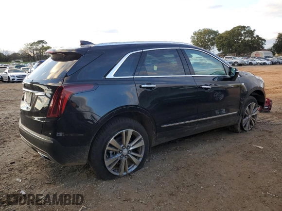 2024 Cadillac XT5 FWD Premium Luxury with VIN 1GYKNCR45RZ724822, listed as a Copart auction lot 80465084 with 2,903 mi miles and Salvage Title. Bid and sale history available at carsss.com. Image 3.