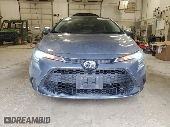 2022 Toyota Corolla LE with VIN 5YFEPMAE0NP271706, listed as a Copart auction lot 44110815 with 77,642 mi miles and Salvage Title. Bid and sale history available at carsss.com. Image 5.