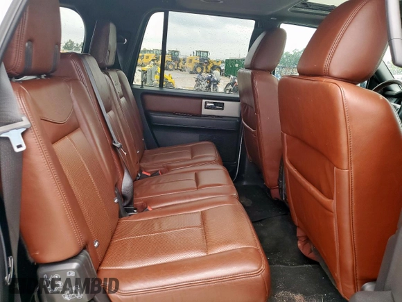 2012 Ford Expedition Max King Ranch z VIN 1FMJK1J50CEF34519, wystawiony jako Copart lot #59759965 z przebiegiem 187 401 mil mil oraz Czysty tytuł • Clean title. Historia ofert i sprzedaży dostępna na DreamBid. Obrazek 11.