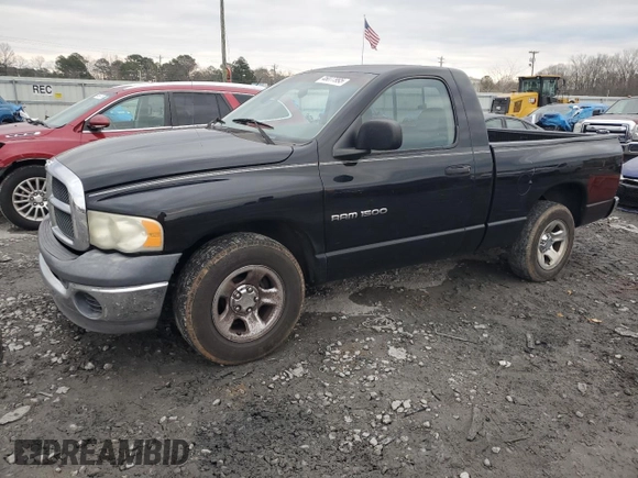 2002 Dodge 1500 with VIN 1D7HA16N02J236188, listed as a Copart auction lot 46077995 with 156,493 mi miles and Salvage title. Bid and sale history available at DreamBid. Image 1.