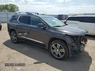 2018 GMC Acadia Denali with VIN 1GKKNXLS9JZ200084, listed as a Copart auction lot 60798145 with 170,029 mi miles and Salvage title. Bid and sale history available at DreamBid. Image 4.